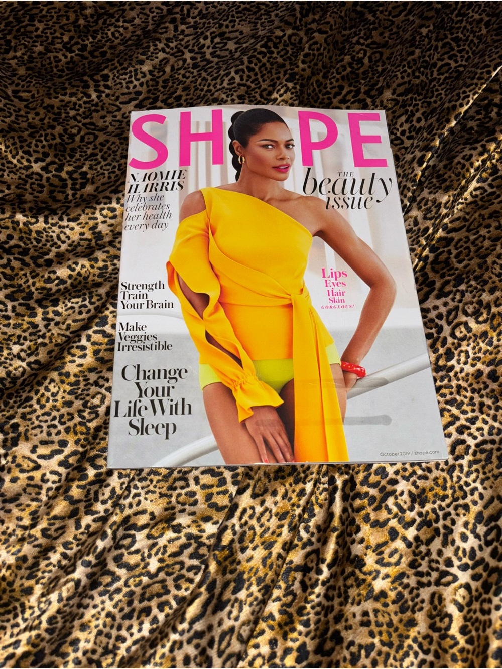Naomie Harris for Shape Magazine October 2019 Issue